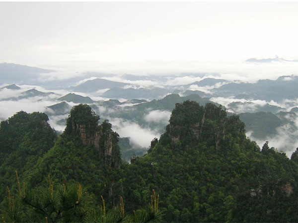 美女峰国家级森林公园旅游景点风景